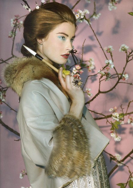 Editorial of a garment