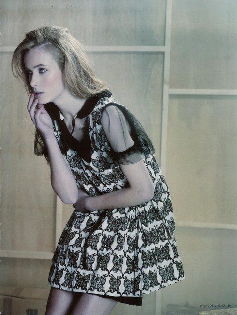 Editorial of a garment