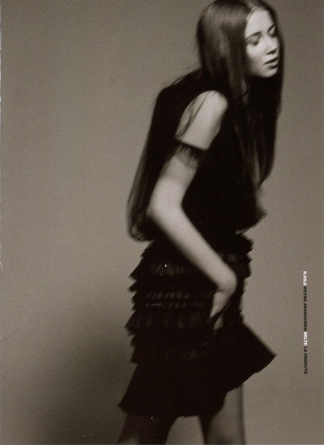 Editorial of a garment