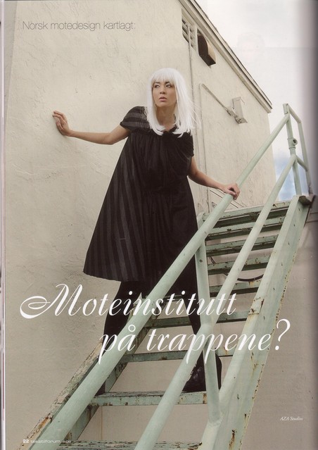 Editorial of a garment