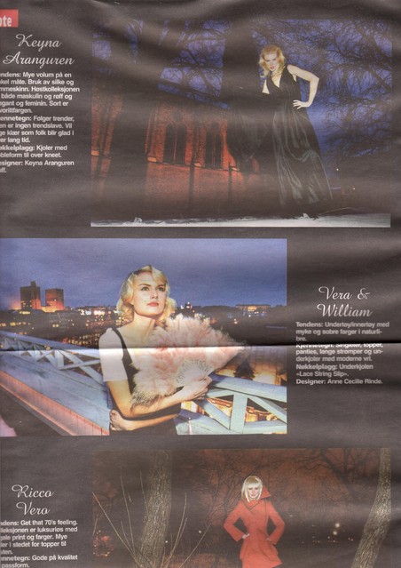 Editorial of a garment
