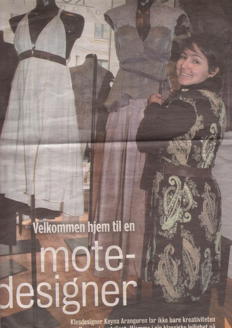 Editorial of a garment