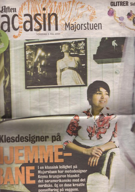 Editorial of a garment