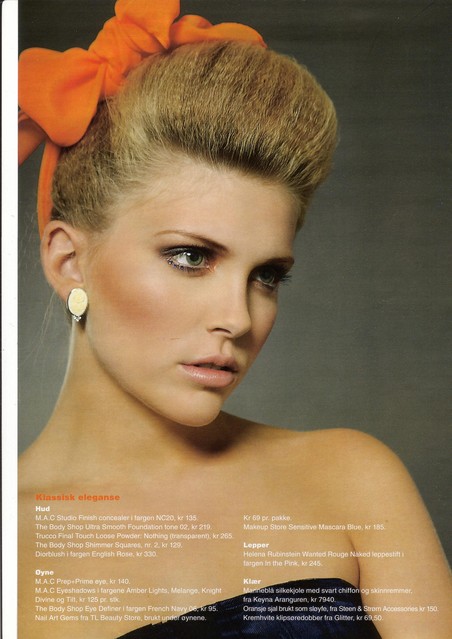 Editorial of a garment