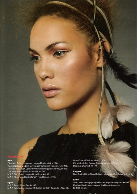 Editorial of a garment
