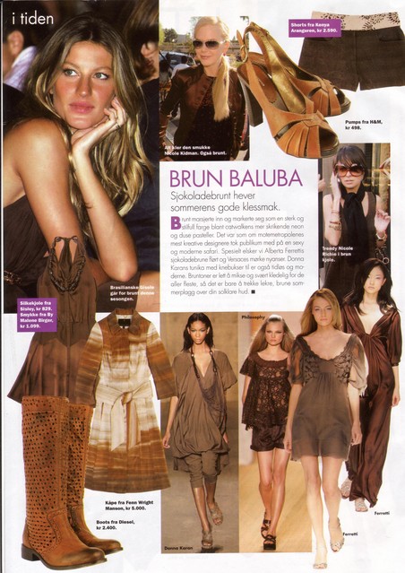 Editorial of a garment