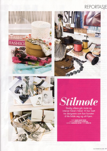 Editorial of a garment