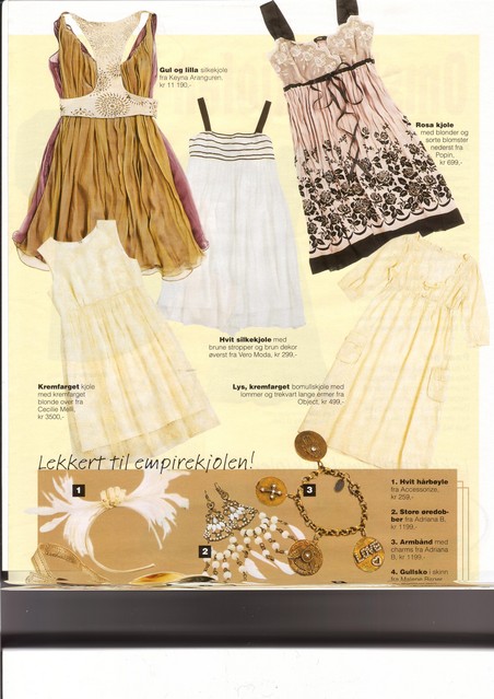 Editorial of a garment