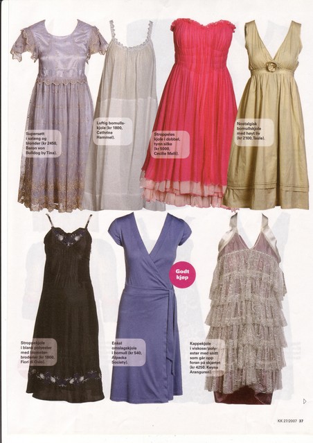 Editorial of a garment