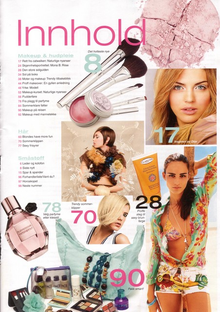 Editorial of a garment