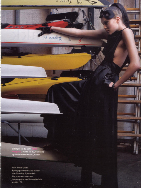 Editorial of a garment