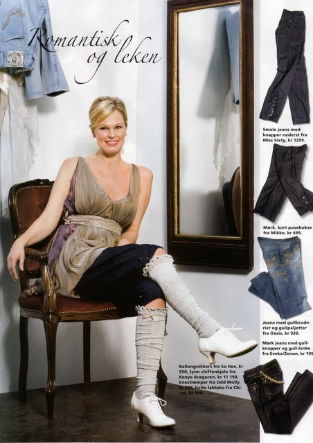Editorial of a garment