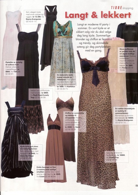 Editorial of a garment