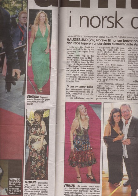 Editorial of a garment